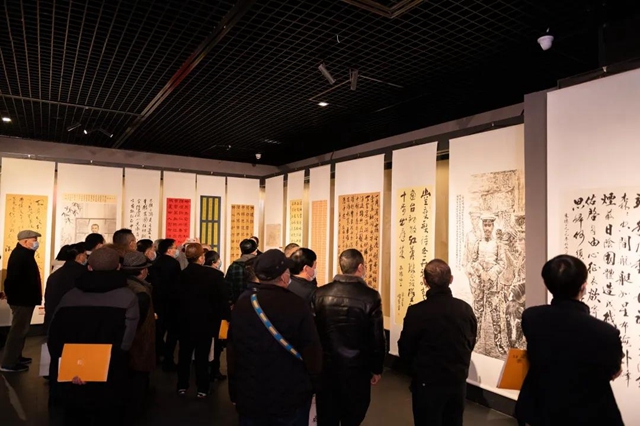 “德頌長(zhǎng)風(fēng)——紀(jì)念朱德誕辰136周年書畫展”在瀘州開(kāi)展(圖14)