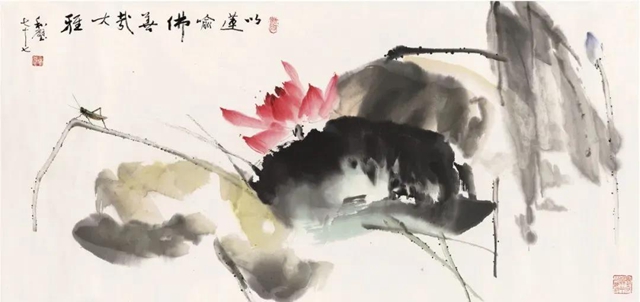 《國(guó)防時(shí)報(bào)》重磅聚焦敘永籍著名畫家劉和璧的寫意荷花