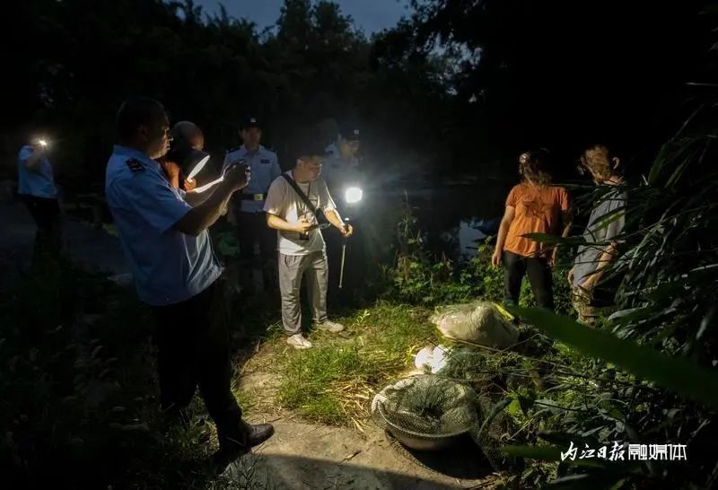 無(wú)人機(jī)立大功！隆昌執(zhí)法部門(mén)抓獲4名非法捕撈嫌疑人