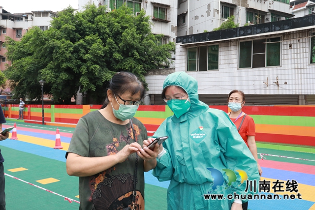 龍馬潭區(qū)防疫志愿者王文蓮：“我是一塊磚，哪里需要我，我就頂上去！”