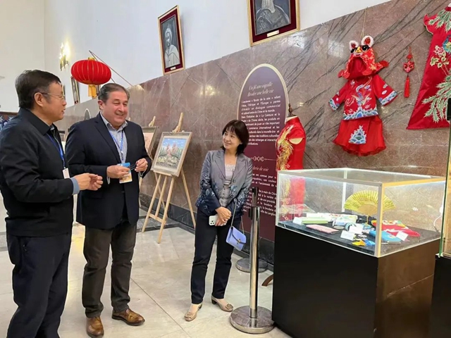 走出國門｜敘永摩尼扎染亮相摩洛哥