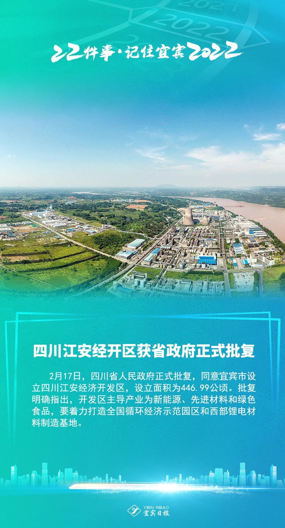 22件事，記住宜賓2022！