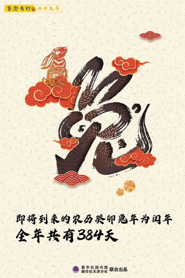 啥？即將到來的農歷癸卯兔年竟有384天