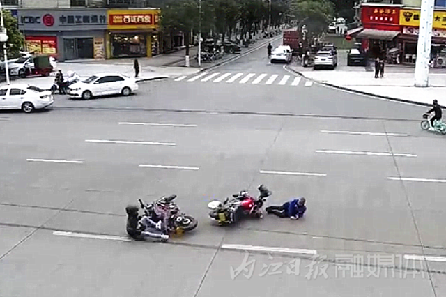 互不相讓釀事故！內(nèi)江東興區(qū)交警曝光一起典型案例