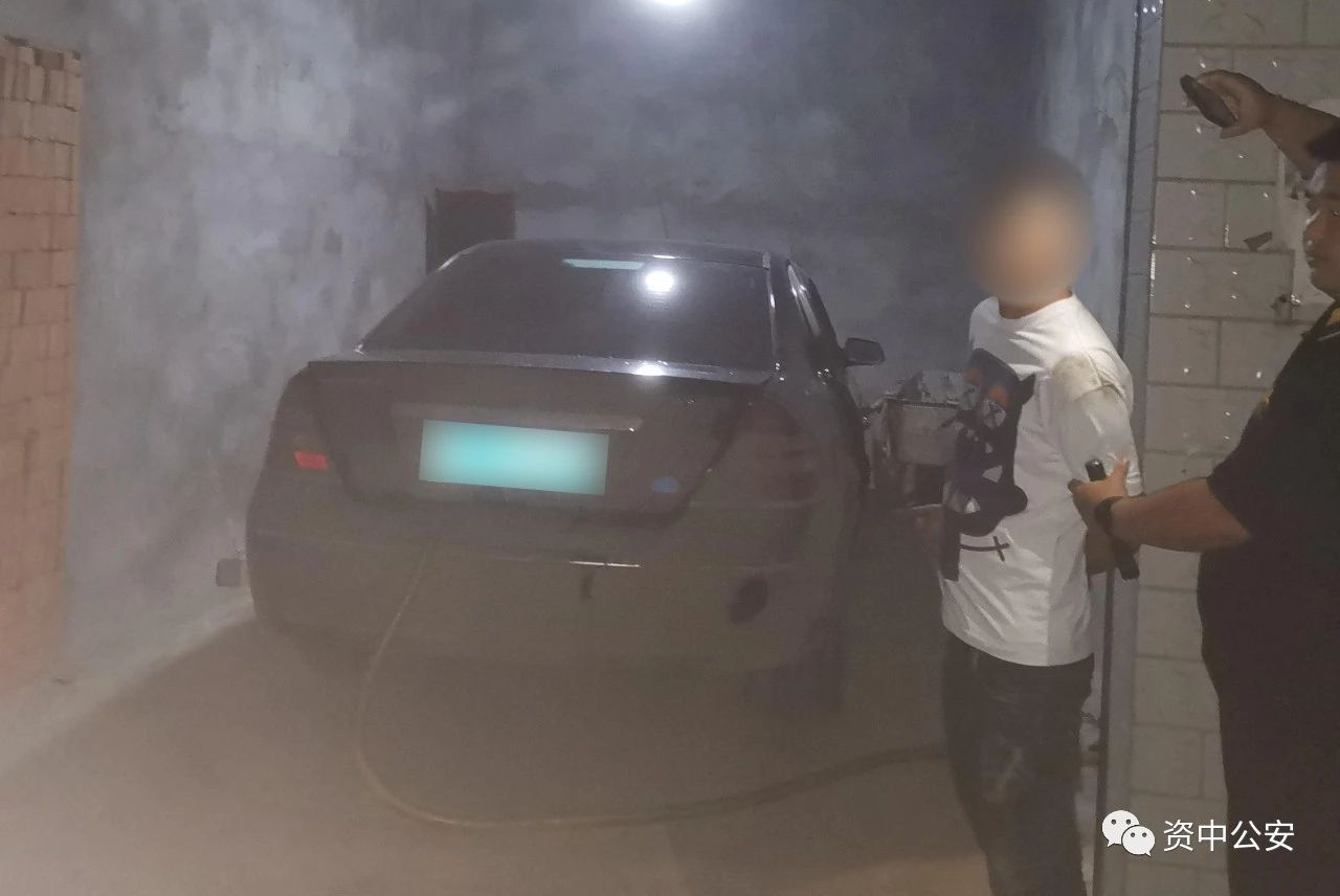 兩個(gè)月偷了7000多升！資中警方逮到一個(gè)“油耗子”