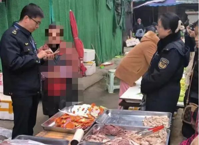 用豬肉冒充牛肉！宜賓一熟食攤被查