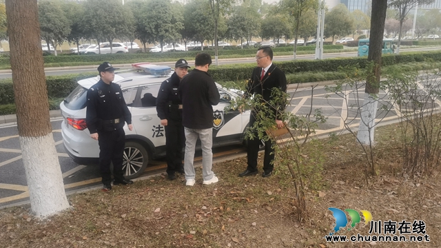 納溪法院執(zhí)行110：一場春天的邂逅