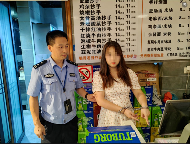 瀘州警方破獲最甜的盜竊案