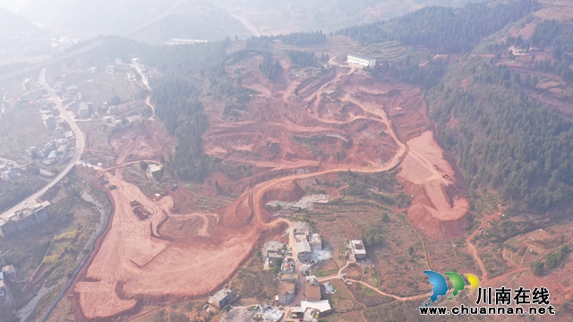 古藺縣職業(yè)教育中心初建航拍 圖源 古藺職高.jpg