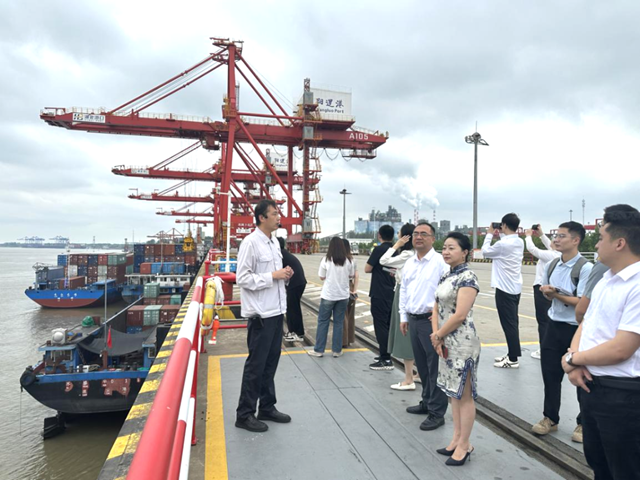 瀘州市口岸物流辦副主任劉波帶隊赴重慶、武漢考察口岸物流高質量發(fā)展工作