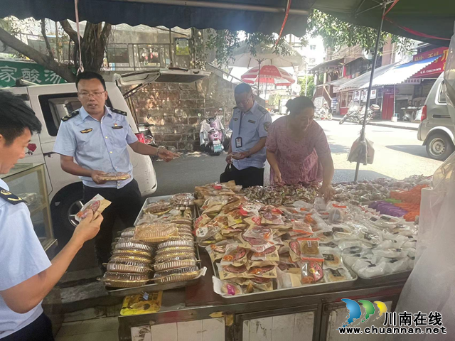 納溪區(qū)：把好食品安全關(guān)，守護(hù)中秋團(tuán)圓味