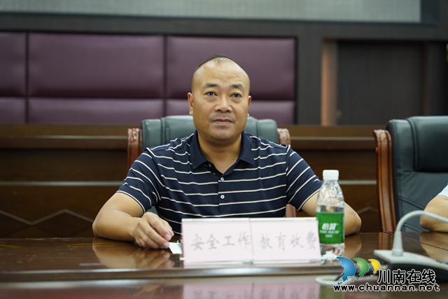 瀘縣教育和體育局到瀘縣建校檢查開學(xué)工作