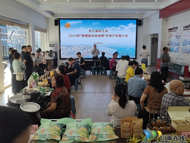 合江縣總工會開展“普惠助農(nóng)促消費(fèi)”活動