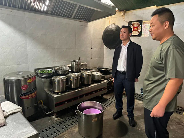 瀘縣天興鎮(zhèn)組織開展節(jié)前安全檢查