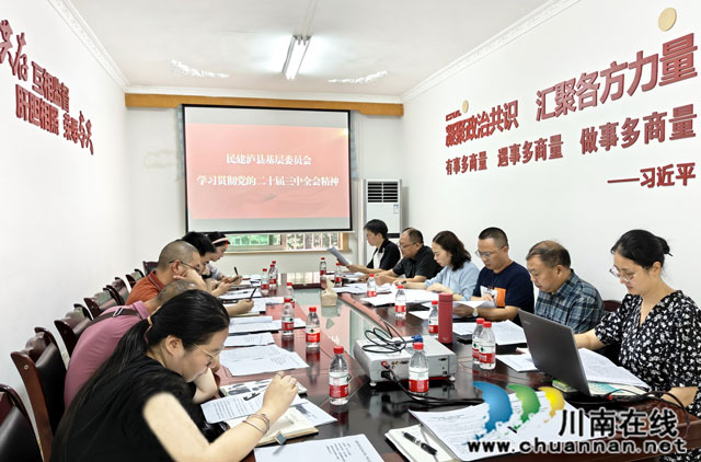 民建瀘縣基層委員會(huì)召開(kāi)廉政建設(shè)暨紀(jì)律學(xué)習(xí)教育工作會(huì)