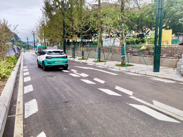 雙幅雙向通行！宜賓這條路建成通車