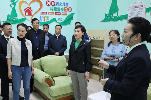 省人大社會委副主任委員、省婦聯(lián)主席王華蓉來瀘開展四川省家庭教育地方立法調(diào)研