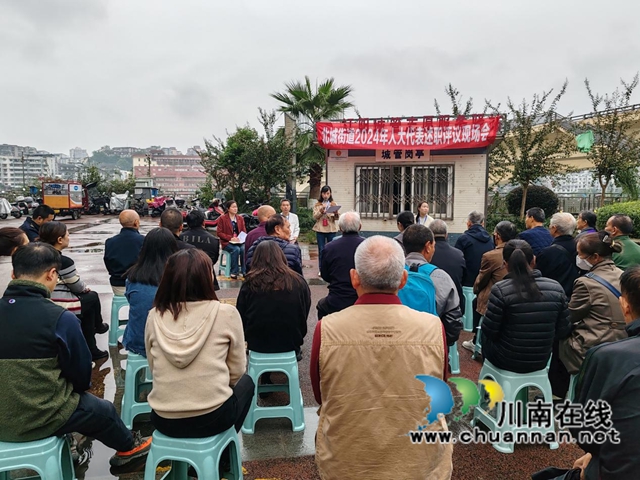 江陽區(qū)北城街道開展“115——代表在找我”述職評議會暨接待群眾活動