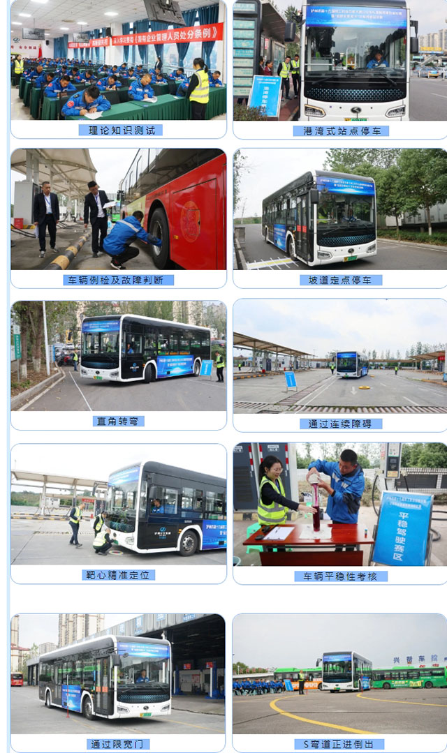 練技能 強本領(lǐng) 保安全丨瀘州市第十九屆職工職業(yè)技能大賽公交車長謹慎駕駛技能比賽暨"應(yīng)急處置能手"