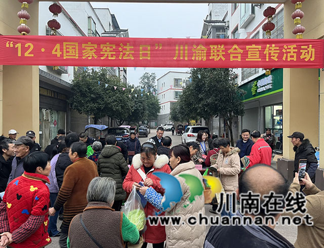 合江縣、江津區(qū)聯(lián)合開展“12.4”憲法宣傳活動