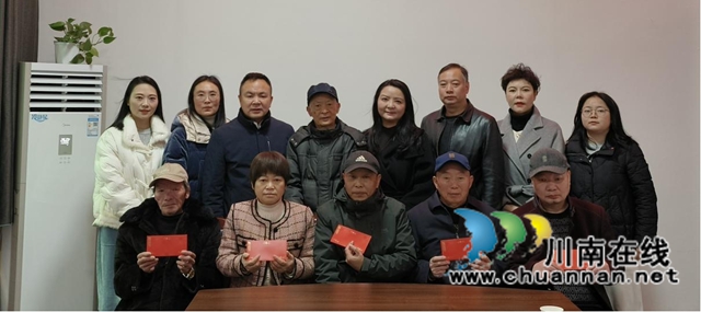 合江縣人社局：情系困難黨員 新春慰問(wèn)暖人心