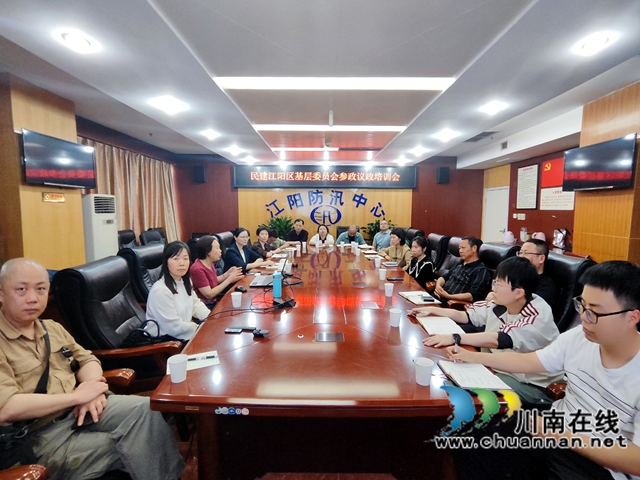 寫好社情民意  提升履職能力｜民建江陽區(qū)基層委員會開展社情民意信息撰寫專題培訓