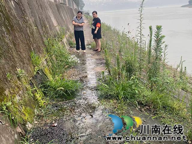龍馬潭區(qū)小市街道合道街社區(qū)人大代表開(kāi)展沱江流域環(huán)保檢查行動(dòng)