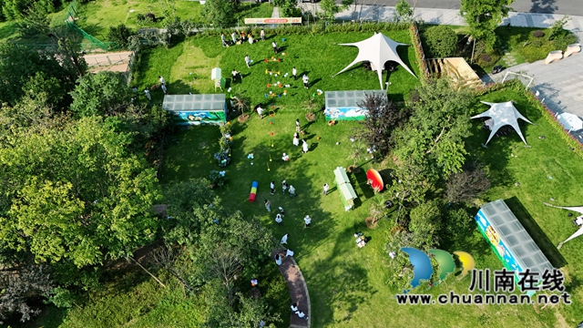 小狗撒歡運(yùn)動會現(xiàn)場全景。 (1).JPG