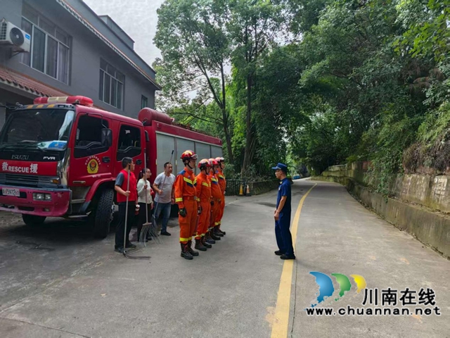 龍馬潭區(qū)魚塘街道：開展高溫“帶裝巡護”，筑牢森林防火安全屏障