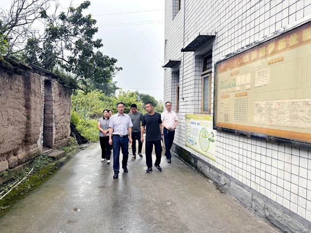 民建瀘州市委會主委彭兵率隊(duì)調(diào)研鄉(xiāng)村振興聯(lián)系點(diǎn)