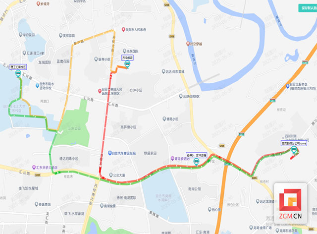 注意啦！自貢這7條線路允許低速功能型無(wú)人車(chē)進(jìn)行示范應(yīng)用活動(dòng)→