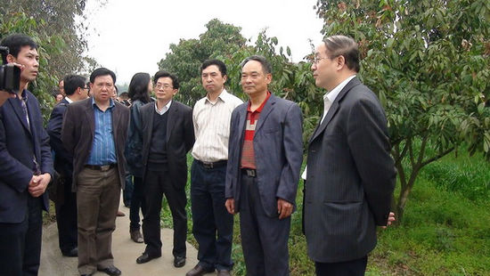 瀘縣接受中國科協(xié)檢查組實地檢查(圖1)