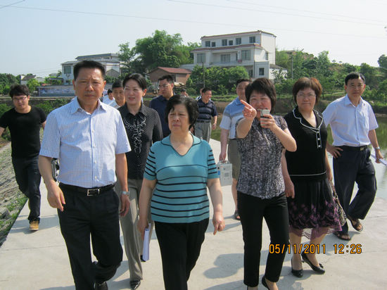 瀘州市政協(xié)主席會(huì)議成員視察合江縣新農(nóng)村建設(shè)(圖1)