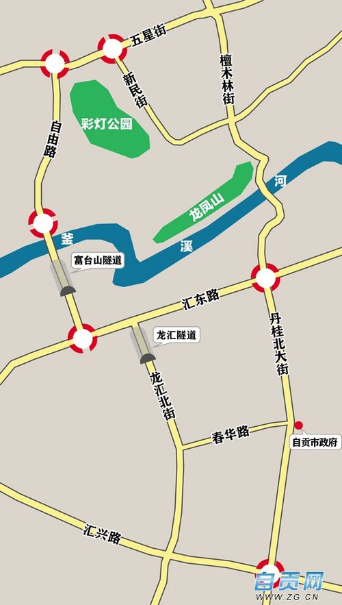 記者探訪自貢六大節(jié)點改造進度(圖1)