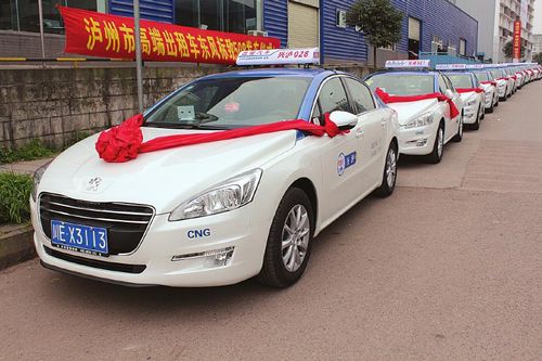 瀘州主城區(qū)20輛高檔出租車正式投運 起步價8元(圖1)