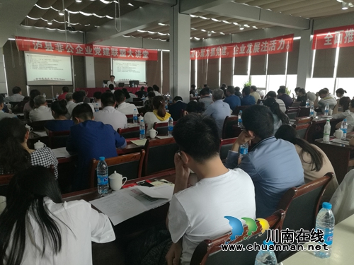 瀘縣非公黨委舉辦非公企業(yè)暨黨建工作培訓班(圖4)