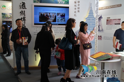 報(bào)恩塔、朱德舊居……上海建博會(huì)展示瀘州風(fēng)采(圖8)
