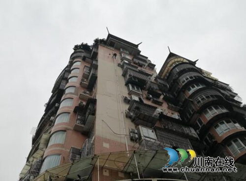 江陽區(qū)北城街道城垣社區(qū)：全面整治外墻瓷磚脫落隱患 切實(shí)保障居民安全