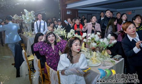 昕澤源夢(mèng)婚慶主題酒店婚禮堂首映式完美落幕(圖5)