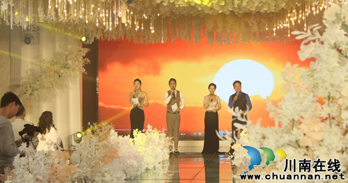 昕澤源夢(mèng)婚慶主題酒店婚禮堂首映式完美落幕(圖8)