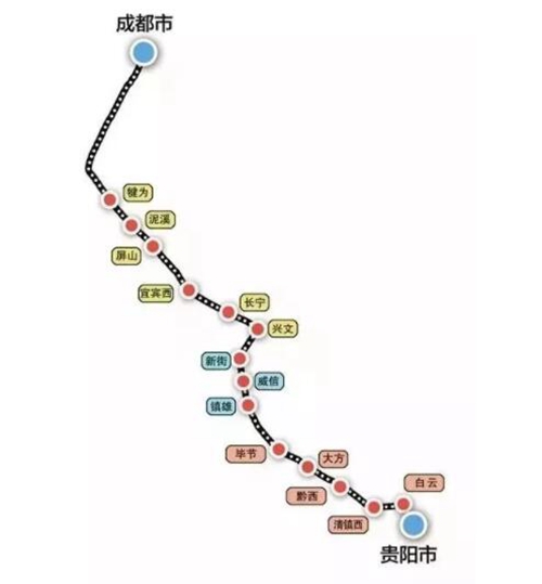 從綠皮車到和諧號 宜賓經(jīng)濟(jì)裝上高鐵“新引擎”(圖2)