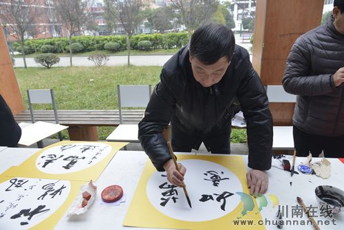 三縣一區(qū)硬筆書(shū)法精品聯(lián)展在瀘縣建校開(kāi)幕(圖12)