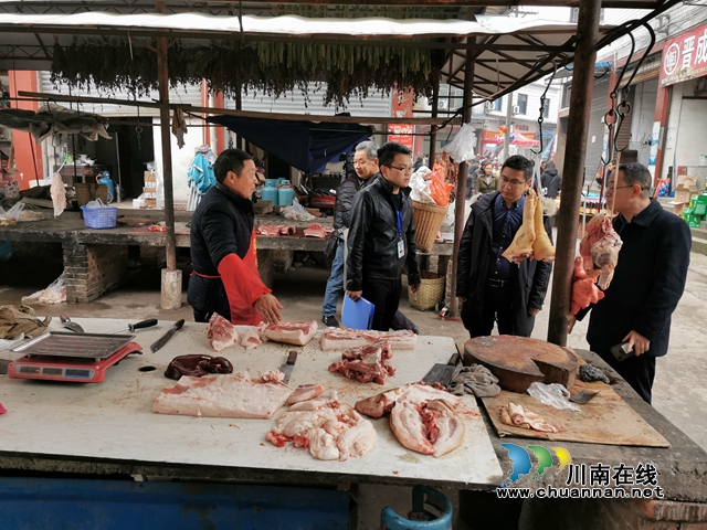 瀘縣潮河鎮(zhèn)開展節(jié)前農(nóng)畜行業(yè)安全檢查