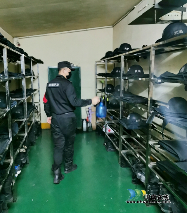 瀘州保安公司守押黨支部50名黨員堅守“戰(zhàn)疫”一線作表率(圖2)