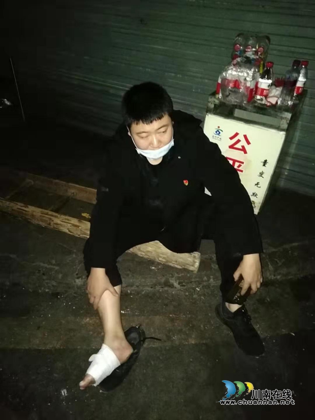 龍馬潭區(qū)紅星街道：輕傷不下疫線，永葆軍人本色
