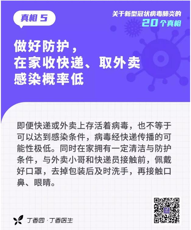 收外賣、快遞會(huì)感染？20個(gè)關(guān)于新型冠狀病毒的真相，轉(zhuǎn)需(圖5)