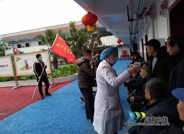 宜賓南溪區(qū)汪家鎮(zhèn)：疫情防控走進(jìn)敬老院