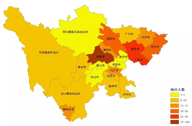 我省新增新冠肺炎確診病例19例，瀘州1例
