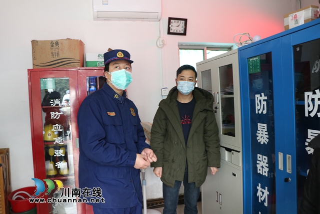 瀘州消防大力開展消防監(jiān)督檢查 全力服務(wù)保障疫情防控大局(圖8)