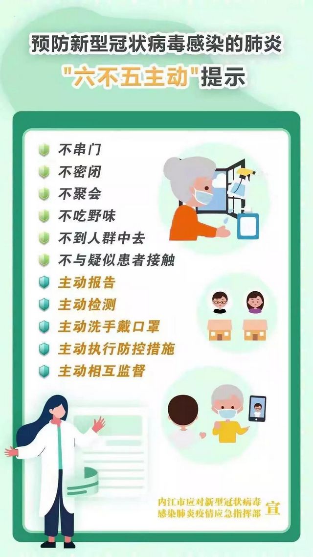 最新！內(nèi)江市無新增新型冠狀病毒肺炎確診病例